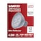 Satco 4.5 Watt MR16 LED - Silver Finish - 3500K - GU5.3 Base - 360 Lumens - 12 Volt - Hologen S11393 - alternate 2